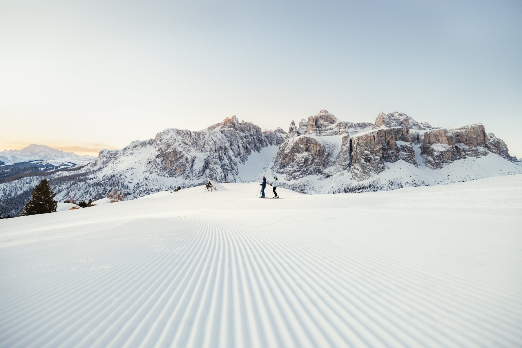 Empty corduroy on Gran Risa