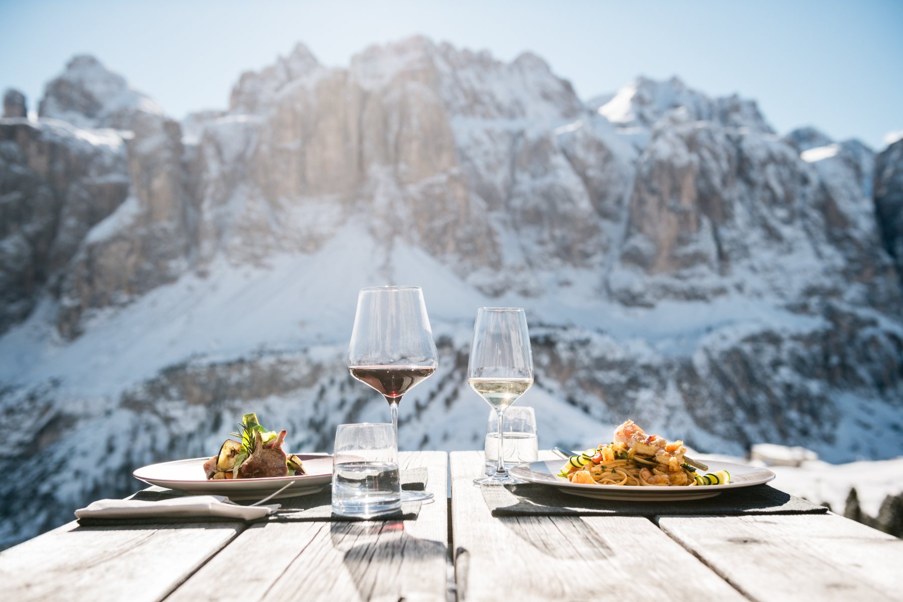 Gourmet skisafari plate