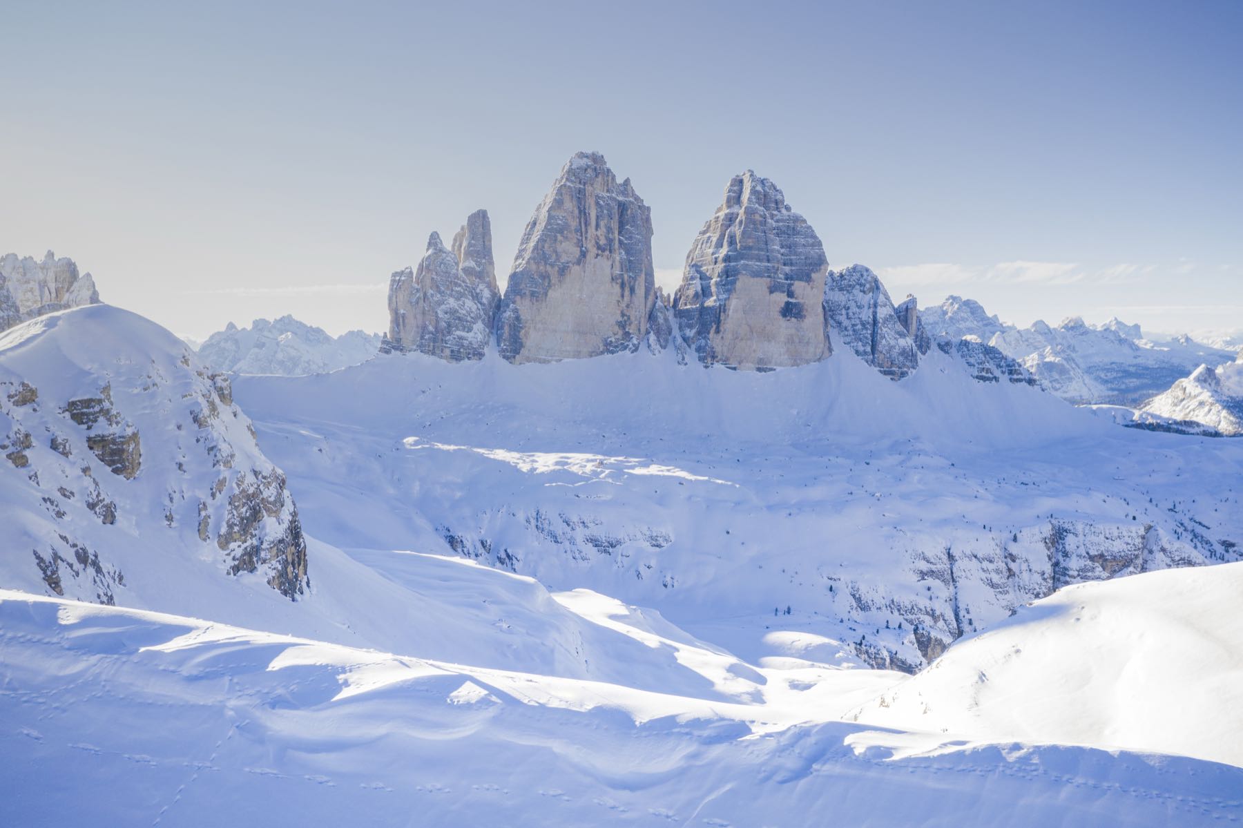 The Tre Cime di Lavaredo